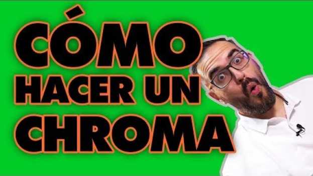 Video Cómo hacer un CHROMA con FILMORA 9 su italiano