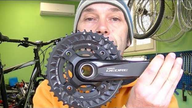 Video COME MONTARE LA GUARNITURA SHIMANO DEORE SULLA MTB in English