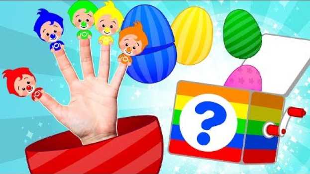 Video Huevos Sorpresa Gigantes de Familia Dedos | Juegos y Canciones Infantiles de Plim Plim #1 po polsku