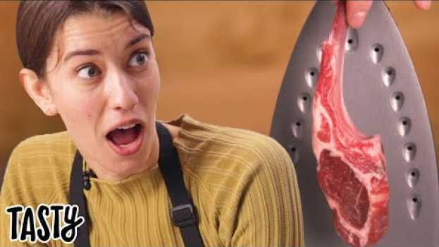 Video Can This Chef Make A 3-Course Meal With A Clothing Iron? • Tasty po polsku