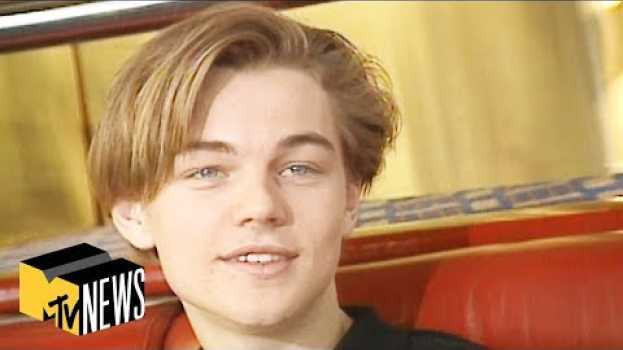 Video Leonardo DiCaprio in Paris (1995) 🇫🇷 You Had To Be There | MTV News   türkçe