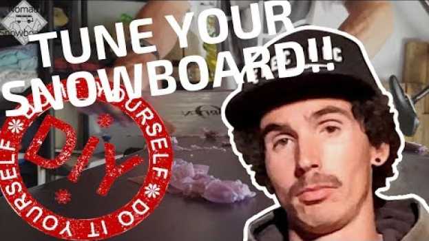 Video 10 OUTILS POUR ENTRETENIR VOTRE SNOWBOARD - DIY auf Deutsch
