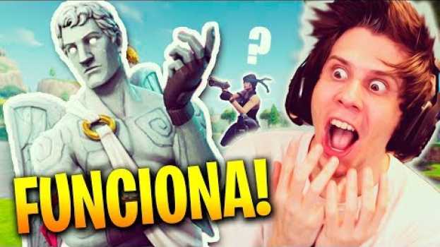 Video ME HAGO PASAR POR ESTATUA Y PASA ESTO | Fortnite su italiano