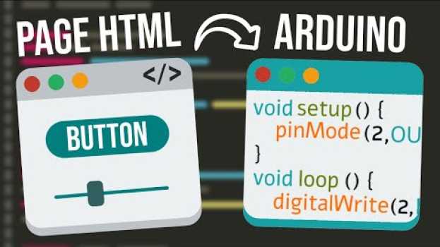 Video CONTRÔLER un ARDUINO avec une PAGE HTML auf Deutsch