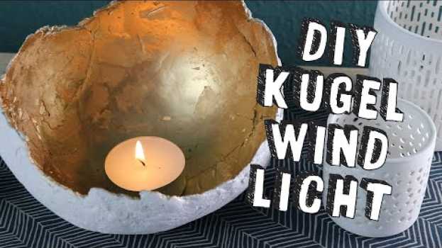 Video How-To: Deko Windlicht aus Gips easy selber machen en español