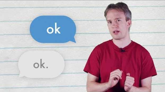Video why typing like this is sometimes okay. po polsku