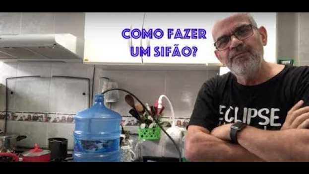 Video Sabem o que é um sifão?  Pode ser muito útil!  Vem aprender a fazer um!   türkçe