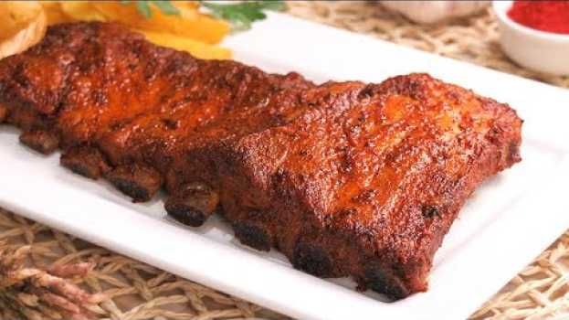 Video Costillas de Cerdo al Horno deliciosas y con Truco para que queden Tiernas po polsku