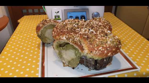 Video Colomba di pan brioche al pistacchio per bimby TM6 TM5 TM31 em português