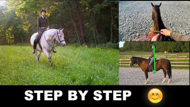 Video HOW TO RIDE A HORSE FOR BEGINNERS (STEP BY STEP) 🐎 em português
