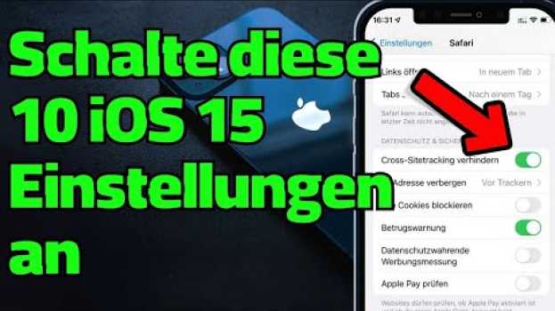 Video 10 iOS 15 Einstellungen, die du JETZT anschalten solltest auf Deutsch