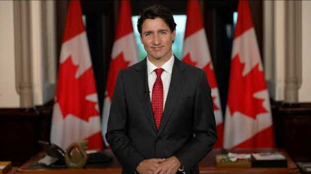 Video Prime Minister Trudeau's message on Canada Day auf Deutsch
