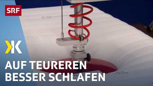 Video Matratzen im Test: Unterschiede bei Komfort, Ergonomie & Lebensdauer | 2021 | Kassensturz | SRF in English