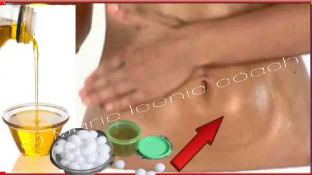 Video cette femme a un ventre plat parcequ'elle masse son ventre tous  les soirs avec ceci em português