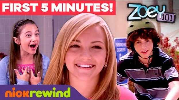 Video First 5 Minutes of Zoey 101! | NickRewind em português