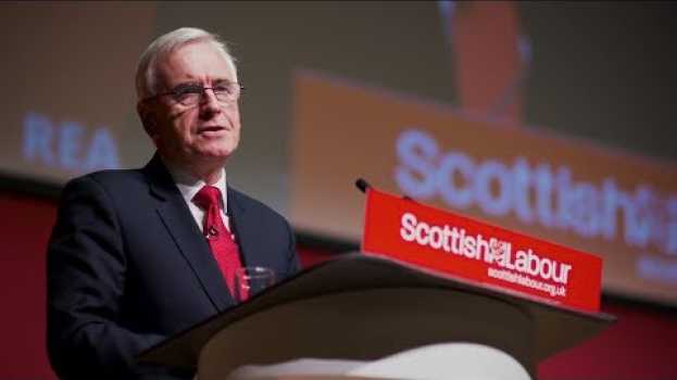 Video John McDonnell | Green Industrial Revolution | Scotland auf Deutsch