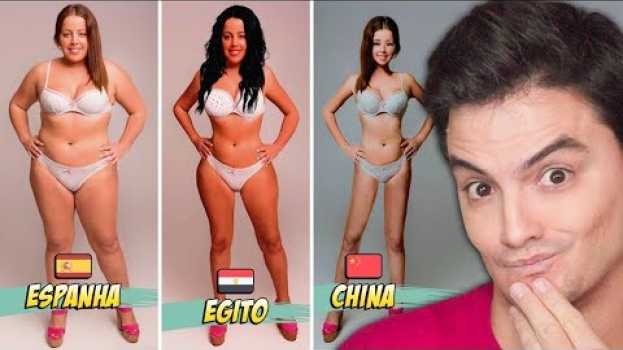 Video OS PADRÕES DE BELEZA EM CADA PAÍS DO MUNDO! [+10]   türkçe