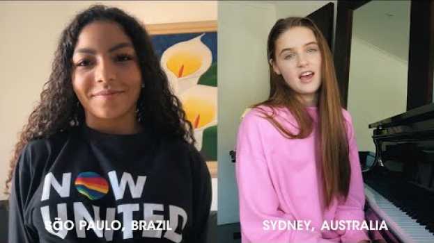 Video Now United - Any Gabrielly & Savannah Clarke - Come Together (Acoustic Piano Cover) auf Deutsch