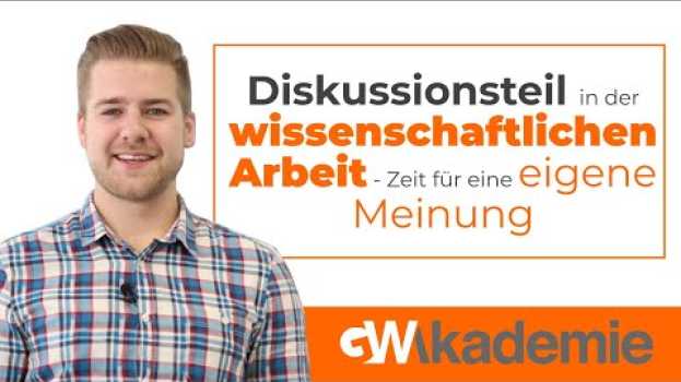 Video Diskussionsteil in der wissenschaftlichen Arbeit - Zeit für eine eigene Meinung   türkçe