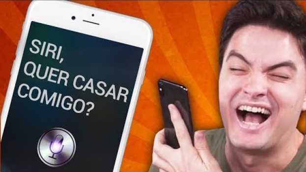 Video Falando coisas proibidas para a Siri - o que ela responde? [+10] en español