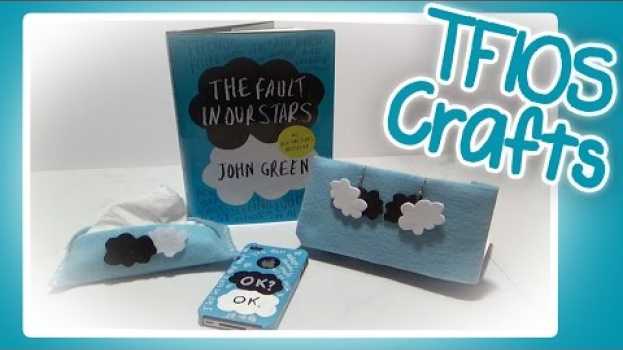 Video DIY The Fault in Our Stars Tissue Pack, Phone Case, and Earrings! in English