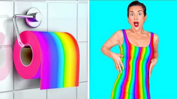 Video 100 LAYERS OF TOILET PAPER CHALLENGE || Try Not To Say WOW! Trendy TikTok Tricks by 123 GO!CHALLENGE em português