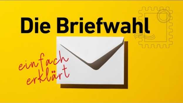 Video Wie läuft die Briefwahl ab? | Landtagswahl Baden-Württemberg 2021 em português