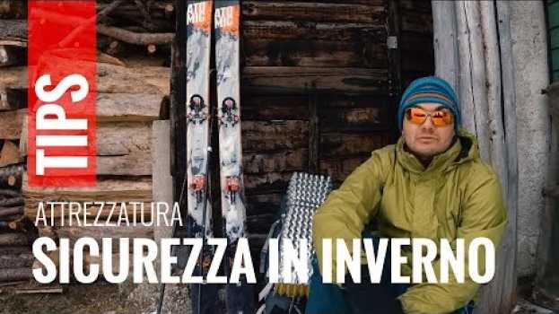 Video Attrezzatura di SICUREZZA nelle ESCURSIONI INVERNALI e pernotto al Rifugio Föisc in English