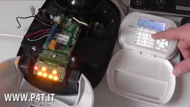 Video Segnalazione guasti con i led rosso e verde della sirena IVY INIM auf Deutsch