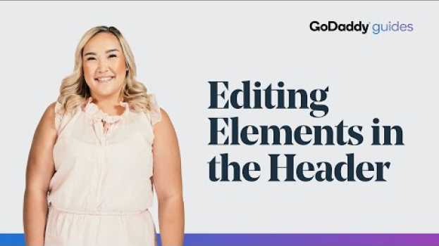 Video Simple Tips to Customize Your GoDaddy Website Header auf Deutsch