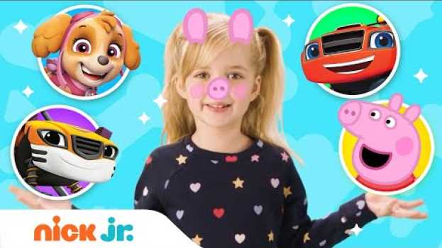 Video Play Junior Dress Up w/ PAW Patrol, Peppa Pig & Blaze! Ep #14 | Nick Jr. in English