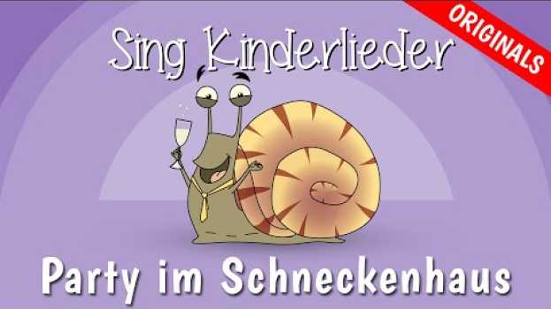 Video 🐌 Party im Schneckenhaus - Kinderlieder zum Mitsingen | JiMi FLuPP | Sing Kinderlieder em português