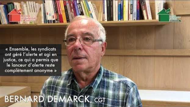 Video Maison des Lanceurs d'alerte (MLA) : soutien de Bernard Demarck auf Deutsch