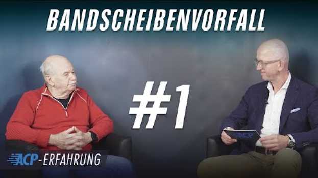 Video ACP-Erfahrung #01 ACP bei einem Bandscheibenvorfall   türkçe