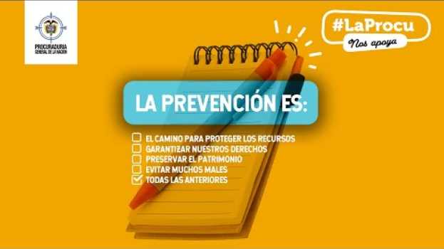 Видео Así de fácil es prevenir con #LaProcu на русском