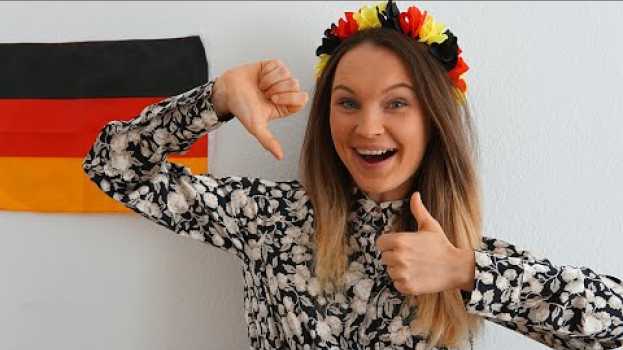 Video "Typisch Deutsch" und wie mich Deutschland verändert hat! (Deutsch Hörverstehen b2, c1) in English