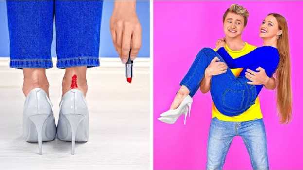 Video AWESOME IDEAS FOR LAZIEST PEOPLE EVER || Cool Hacks To Make Life Easier by 123 GO! en français