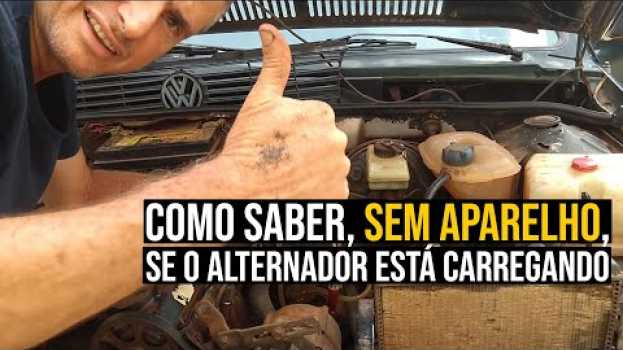 Video Como saber, sem aparelho, se o alternador está carregando su italiano