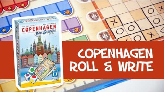 Video Copenhagen - Roll & Write - Présentation du jeu in English