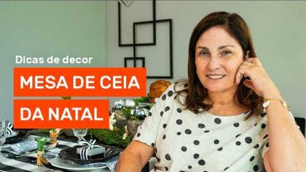 Video COMO MONTAR UMA MESA DE CEIA DE NATAL | Dicas de Decor su italiano