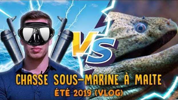 Video CHASSE SOUS-MARINE à MALTE : été 2019 [VLOG] em português