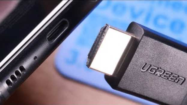 Video Как подключить USB-C к HDMI? Обзор переходников USB Type-C на HDMI   türkçe