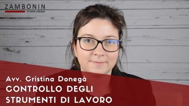 Video Controllo degli strumenti di lavoro   türkçe