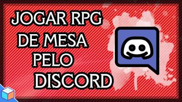 Video Como jogar RPG de MESA só pelo DISCORD su italiano