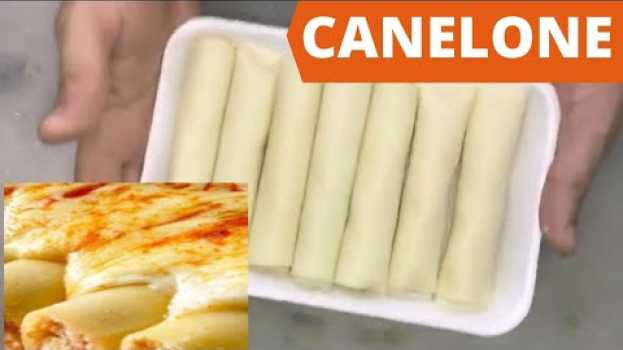 Video COMO FAZER MASSA PARA CANELONE EM CASA | FRANGO C/ CATUPIRY su italiano