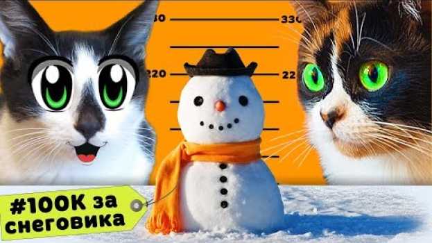 Video 100К ЗА СНЕГОВИКА КОТ МАЛЫШ и КОШКА МУРКА и СНЕГОВИК за 100000 РУБЛЕЙ! КОНКУРС от #SLIVKISHOW и КУКИ auf Deutsch