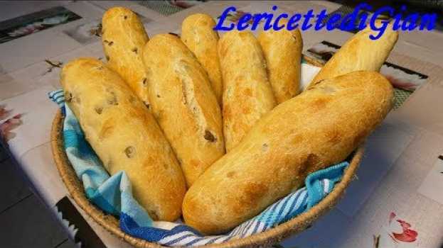 Video Filoncini di pane alle olive verdi I Pane al latte fatto in casa I Ricetta facile   türkçe