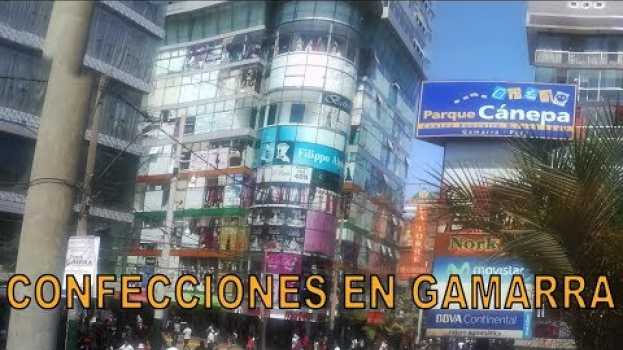 Video Desde los moldes hasta la confección en Gamarra su italiano