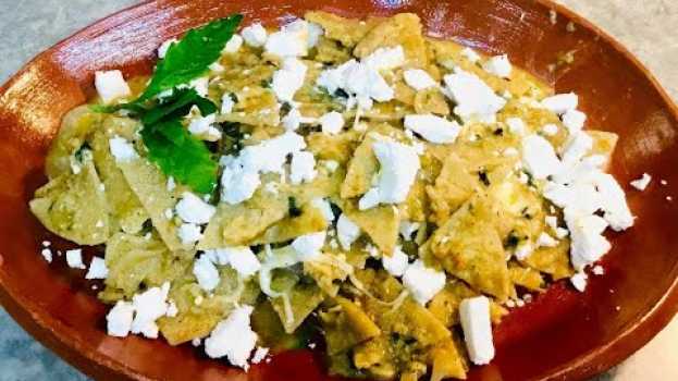 Video CHILAQUILES RANCHEROS EN SALSA DE MOLCAJETE MUY FACIL Y ECONOMICOS   türkçe