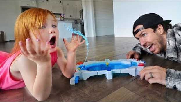 Video DON'T GET SPRAYED!! board game day with Dad (who is the game master) po polsku